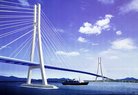 Prime Minister Nguyen Tan Dung flags off Vam Cong Bridge construction   - ảnh 2